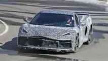 Corvette Spy-Foto mit mittlerem Motor