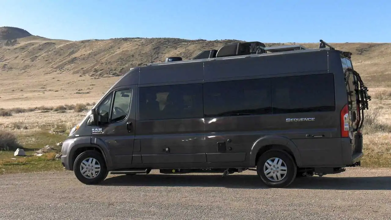 Thor Sequence Camper Van Concept Has A Slide-Out Dog Bowl Thor Motor Coach Conceptual Class B Motorhome