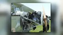 Nieuport-12-Replik mit dem Motor der Yamaha XV1100
