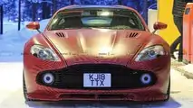 Photo d'espion de l'Aston Martin Vanquish Zagato Shooting Brake