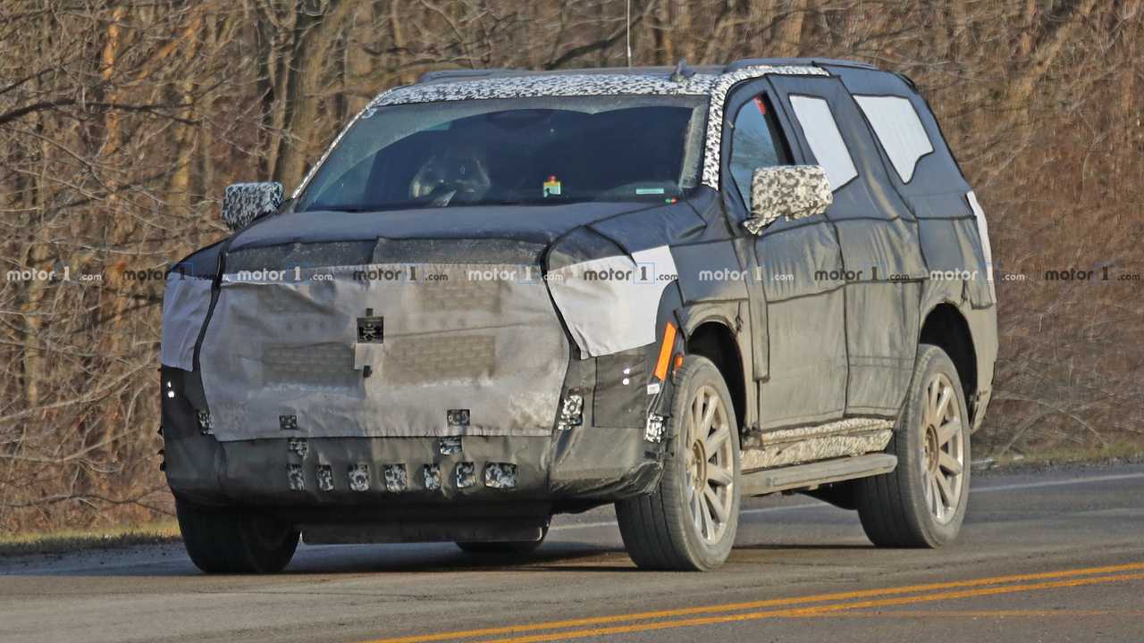 Cadillac Escalade Spy Photo