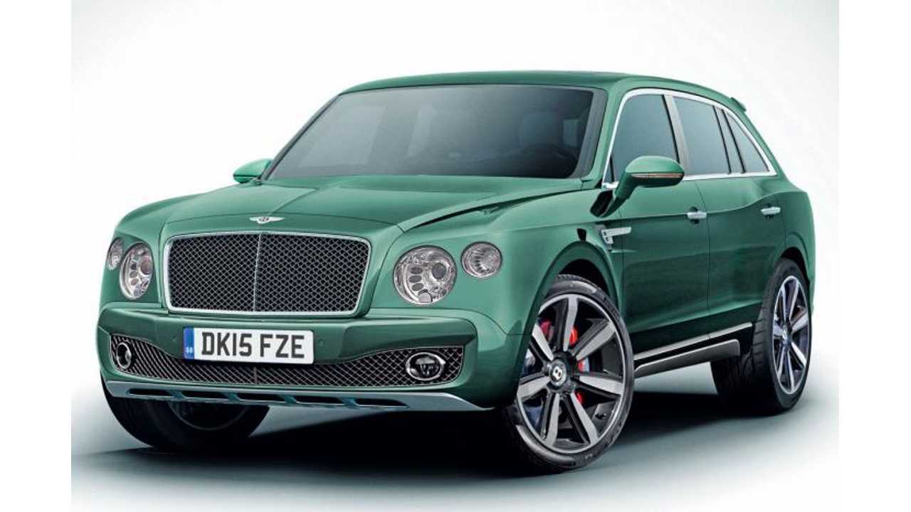 Bentley Plug In Hybrid Suv Coming 2017 Insideevs Photos Bentley Plug In Hybrid Suv Coming 2017