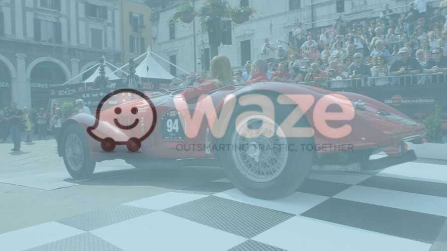 Waze partner della 1000 Miglia, una gara in tempo reale