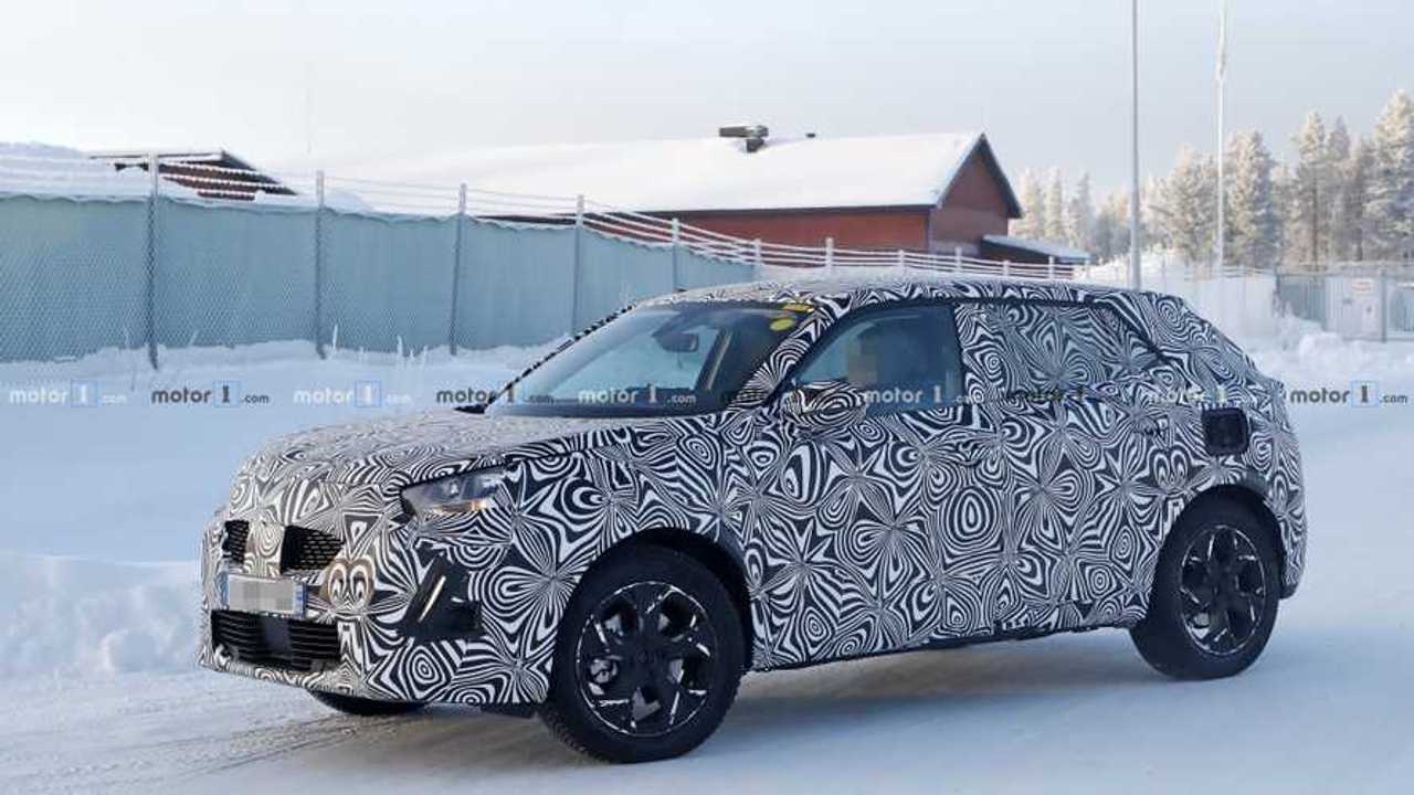 Peugeot 2008 erste Spionfotos