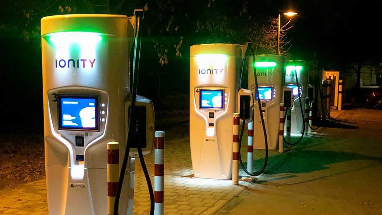 Colonnine di ricarica ultra veloci Ionity
