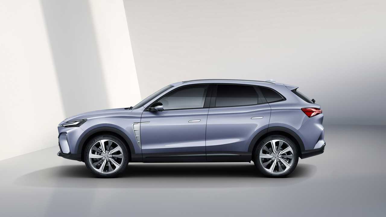MG Marvel R Electric 2021 lateral