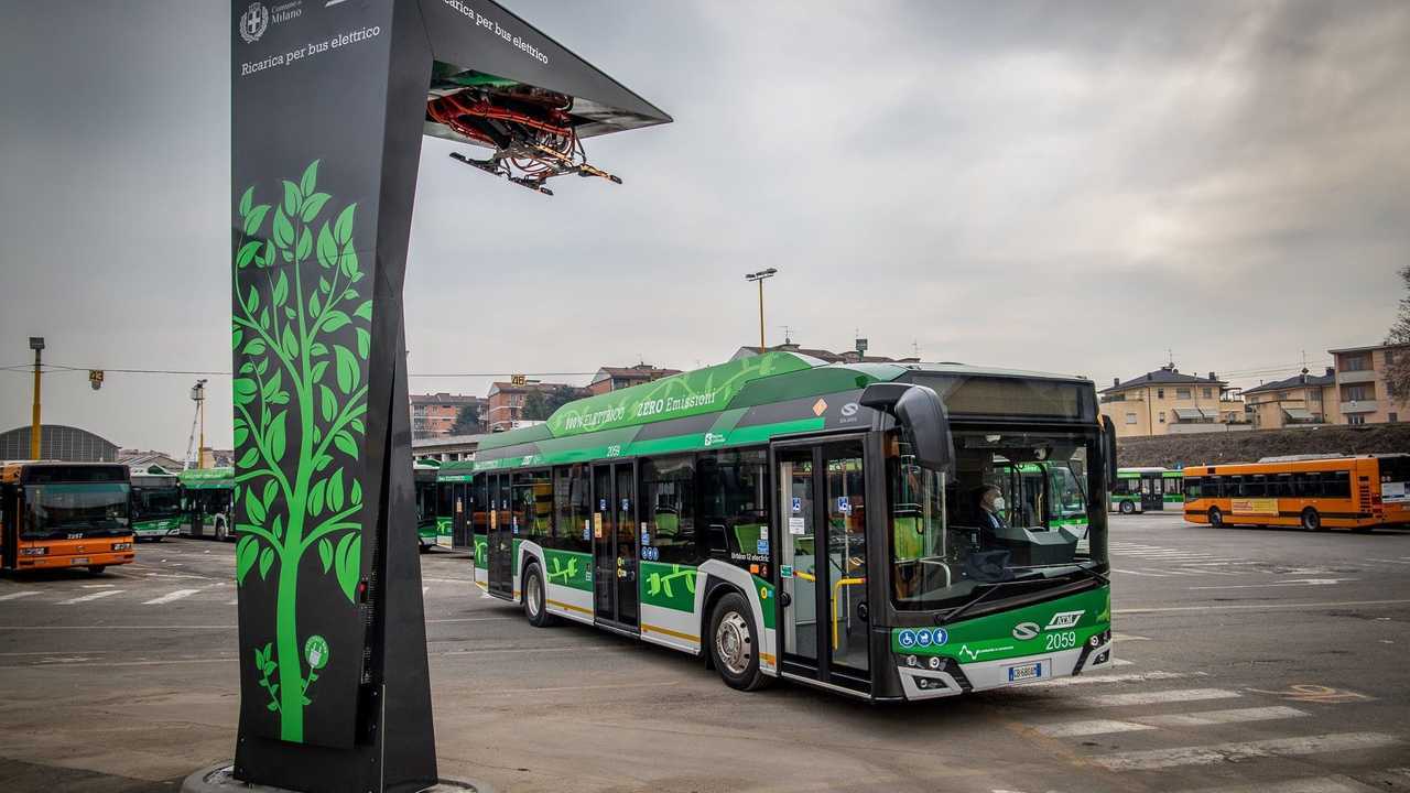 Bus elettrici con ricarica intelligente a milano