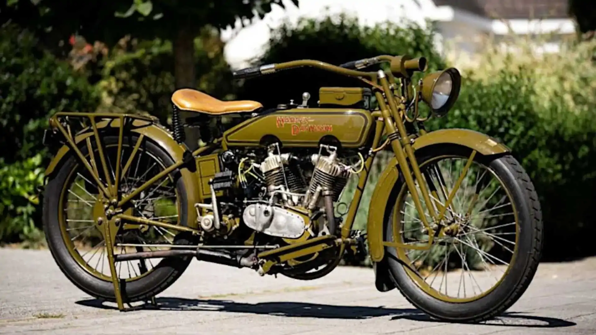 This 1919 Harley-Davidson Is Now Rideable Thanks To 3D Printing