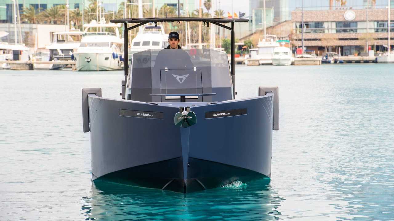 Cupra Formentor yacht