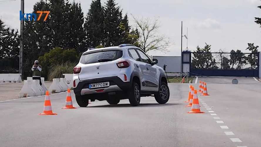 Румынский электромобиль удивил скоростью в поворотах