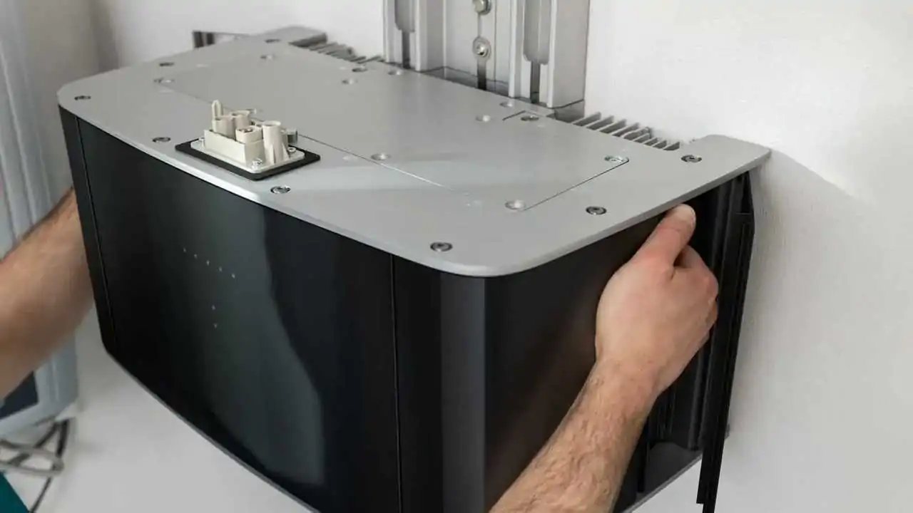 bateria flex instalada