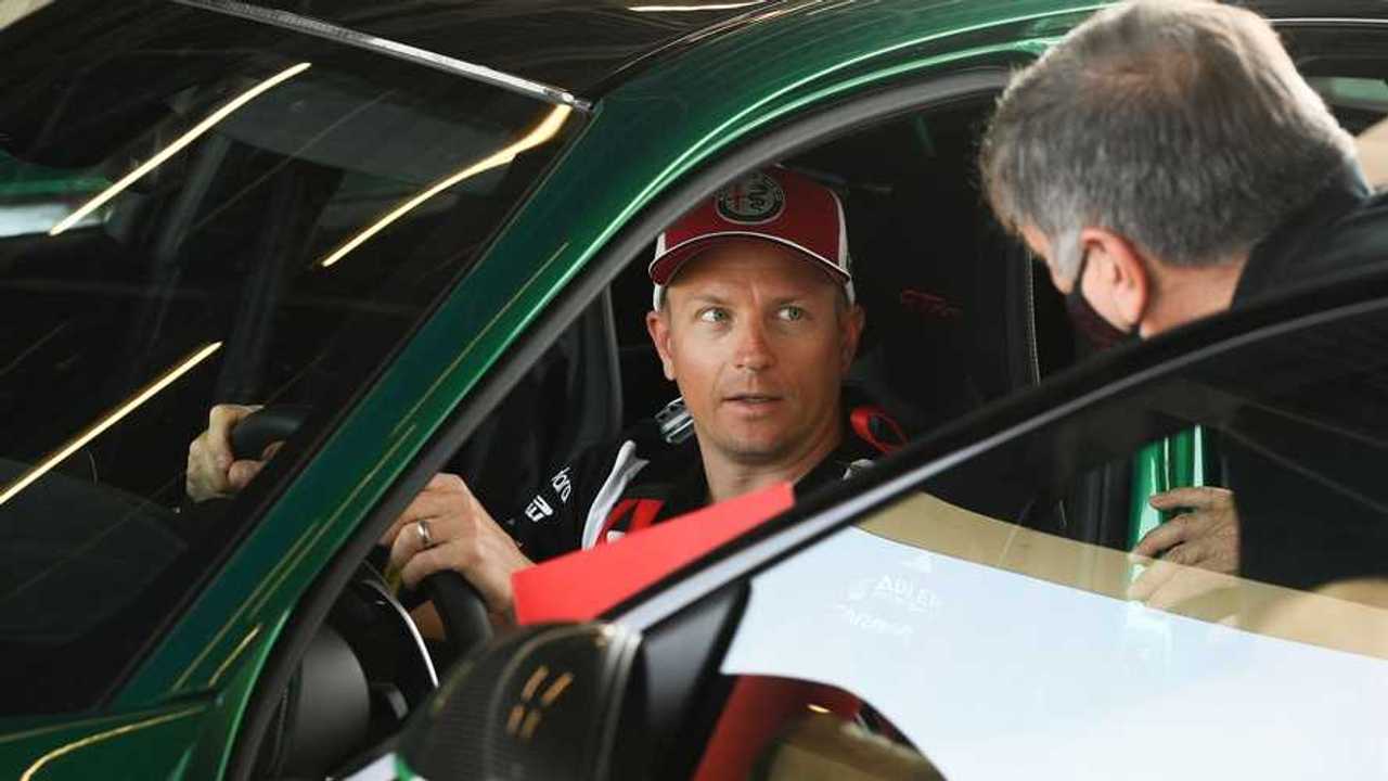 Alfa Romeo Giulia GTA e Kimi Raikkonen