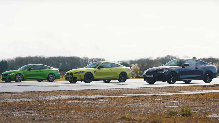 New BMW M4 Challenges Old Self, M440i In A Drag Race