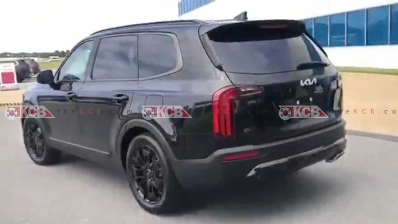 Kia Telluride 2022 - Fotos vazadas