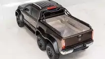 Mercedes-Benz X-Class Six-Wheeler Rear Above