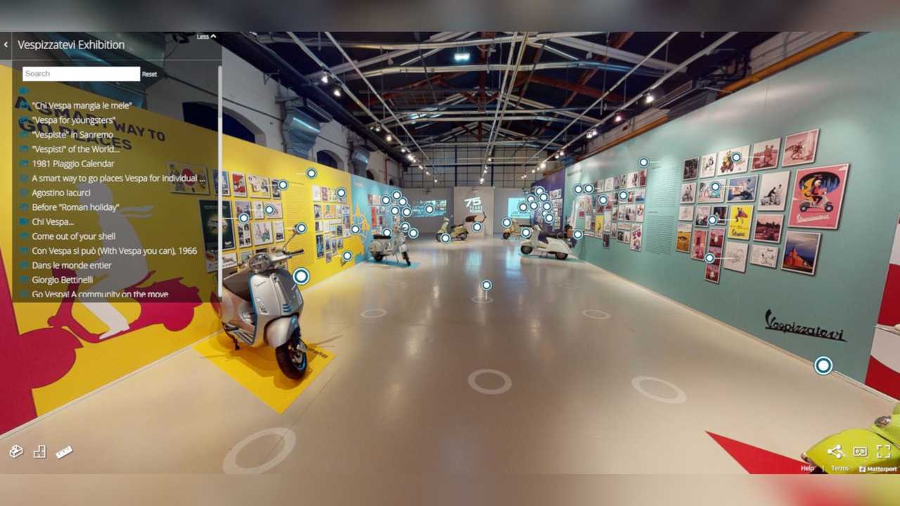 Museo Piaggio Vespa 75º aniversario