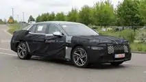Next-gen Genesis G90 new spy photo (front three-quarters)