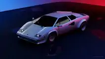 Lamborghini Countach tasarım yorumu