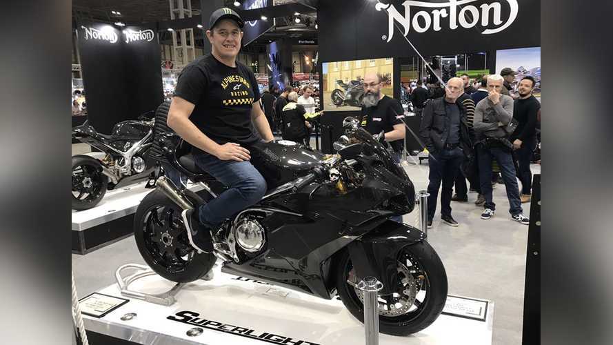 Norton Superlight Ready For TT With McGuinness In The Saddle