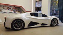 Milan Red Hypercar Detail