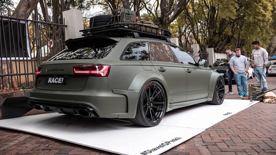 Audi RS 6 Avant Race!