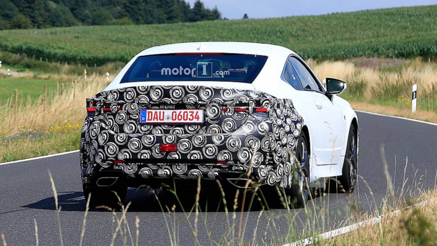 2019 Lexus RC F Spy Photos