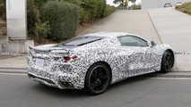 Mid-engined Chevy Corvette spy photo