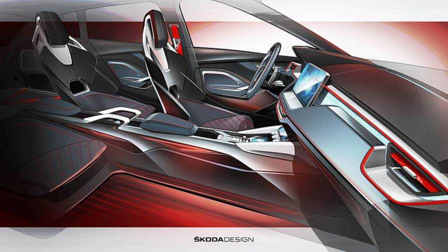 Skoda Vision RS teaser
