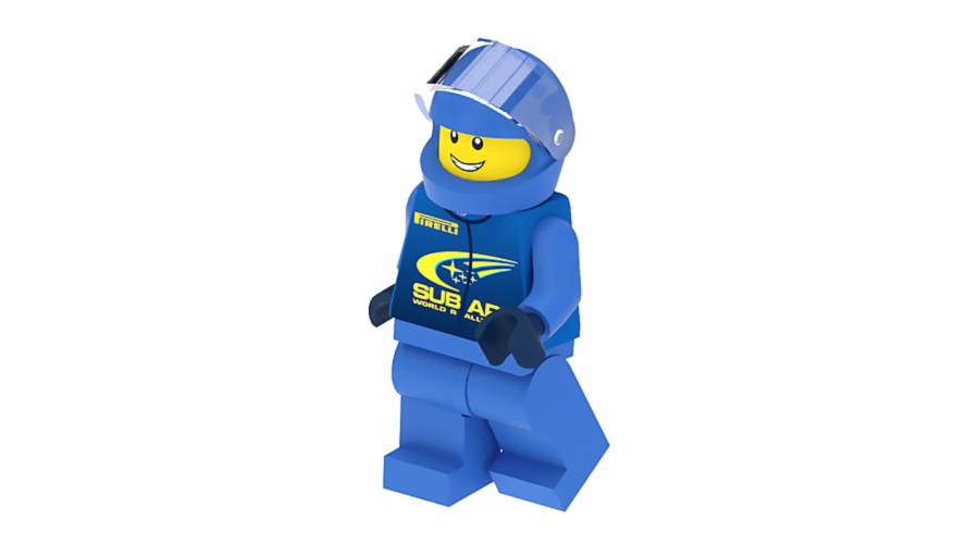 Lego 2006 Subaru WRX STI WRC Rally Car