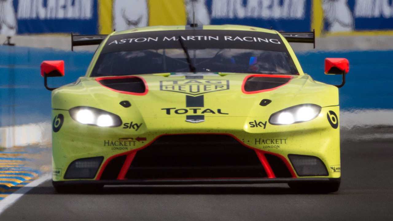 Aston Martin Vantage GTE at Silverstone Circuit