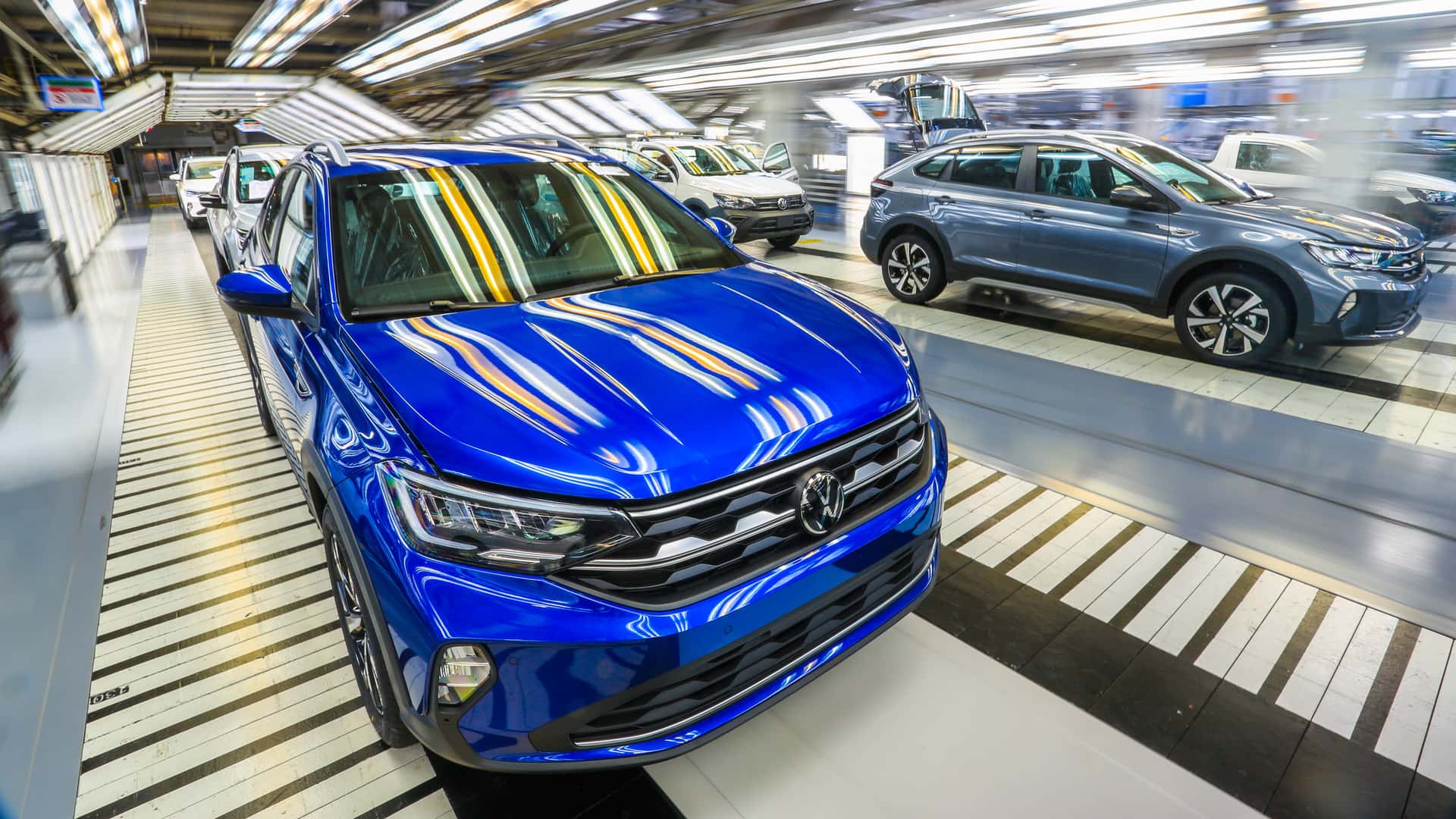 Volkswagen anuncia investimento para produzir de 3 novos modelos no Brasil
