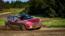 Ford Mustang Mach-E Rally prototype testing