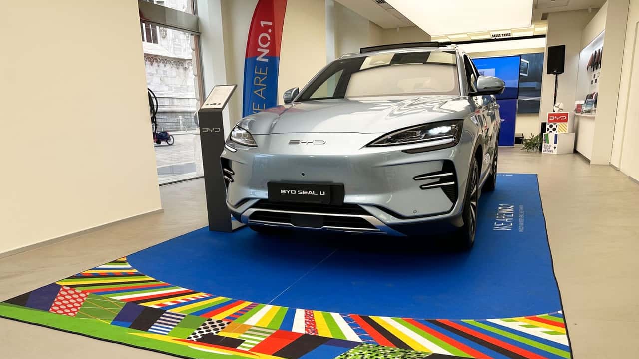 BYD Seal U fait ses débuts à la Milan Design Week 2024