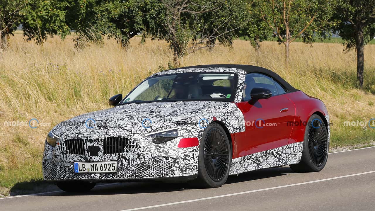 Mercedes-Maybach SL (2025) Erlkönig