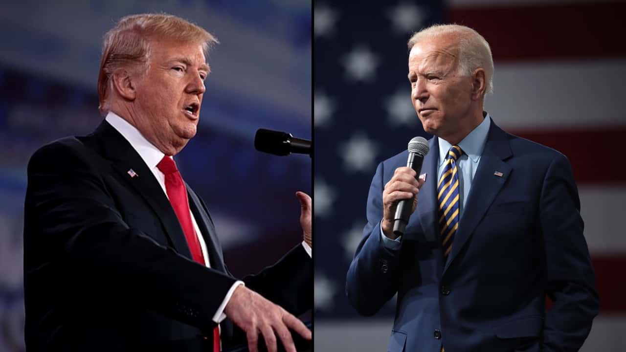 Trump e Biden