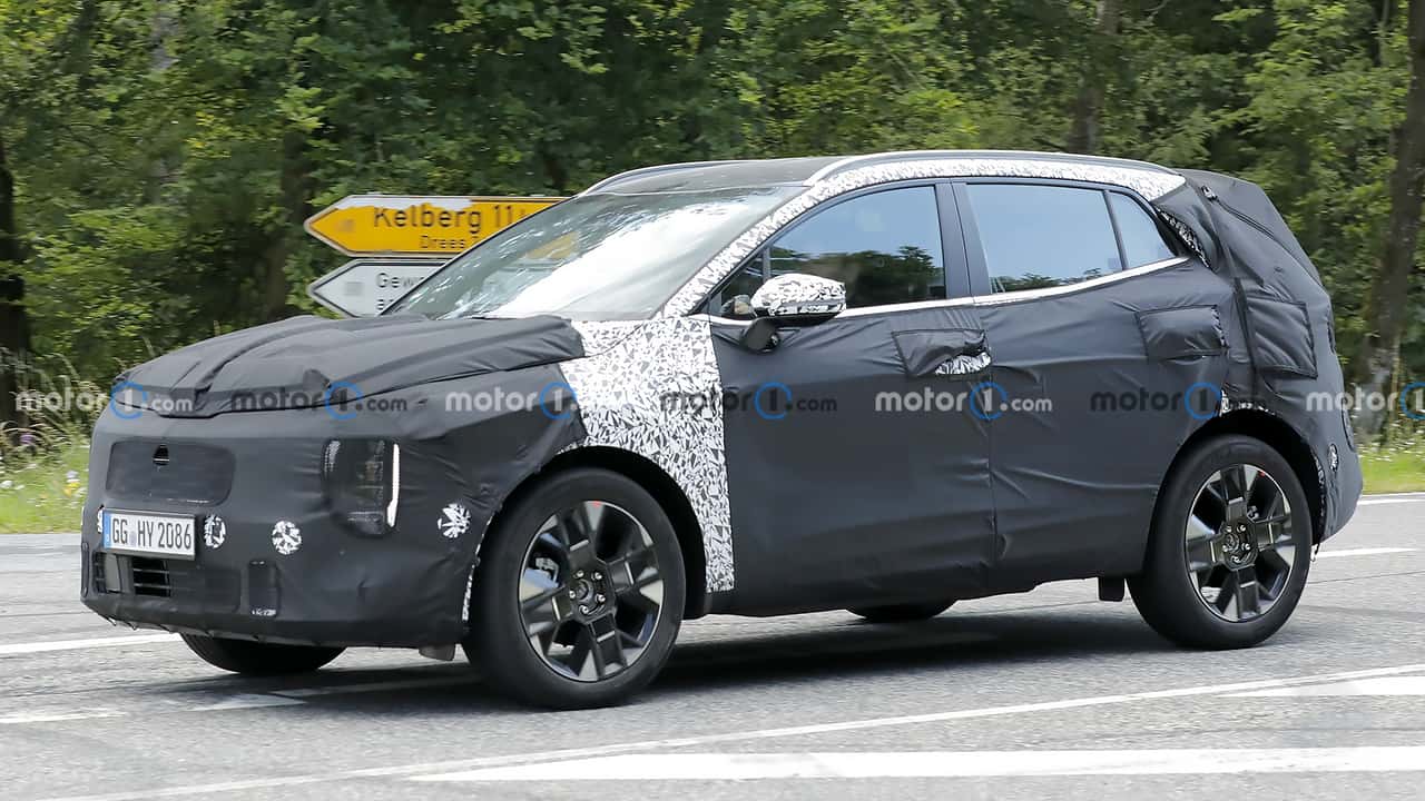 Kia Sportage Facelift (2025) als Erlkönig erwischt