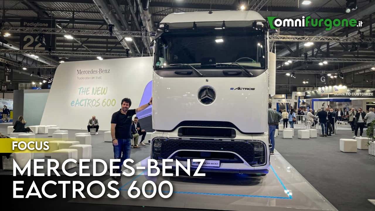 Mercedes-Benz eActros 600 - Approfondiamo il camion elettrico della Stella