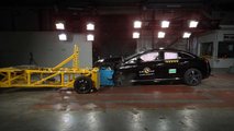 Essai de collision du Mercedes-Benz EQE Euro NCAP 2022