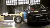 Chevrolet Tracker 2023-  Teste de colisão