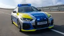 BMW i4 per la polizia tedesca, il tuning di AC Schnitzer