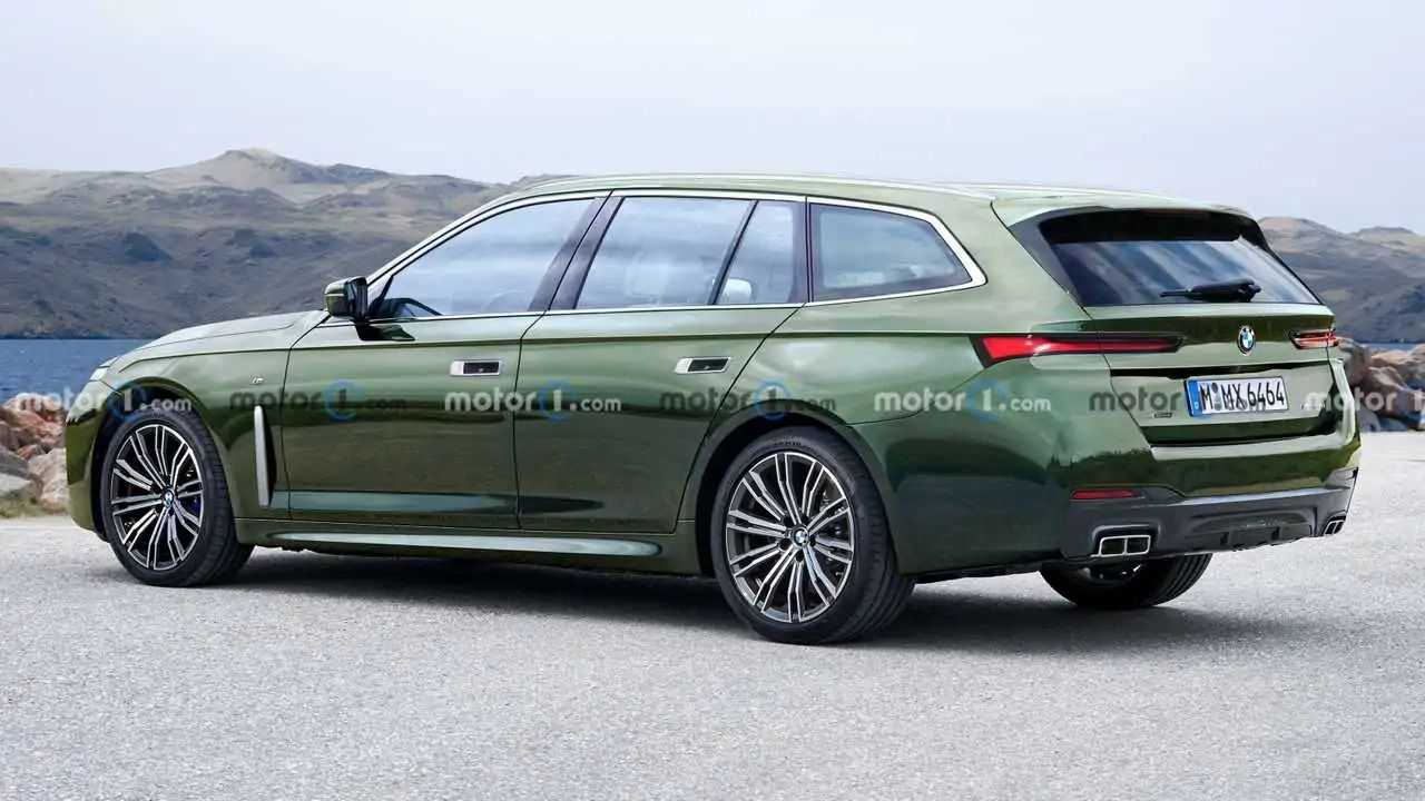 2024 BMW 5 Serisi Touring Render Görüntüsü