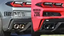 Photo espion de la Chevrolet Corvette E-Ray hybride 2024