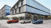 NIO ET5 (first from right)