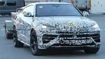 Lamborghini Urus ibrida plug-in, le nuove foto spia