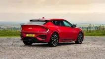 2025 Kia EV6 GT-Line European Spec Photos, Runaway Red