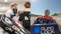 Pedro Acosta et Oscar Piastri - Défi de karting avec Quad Lock
