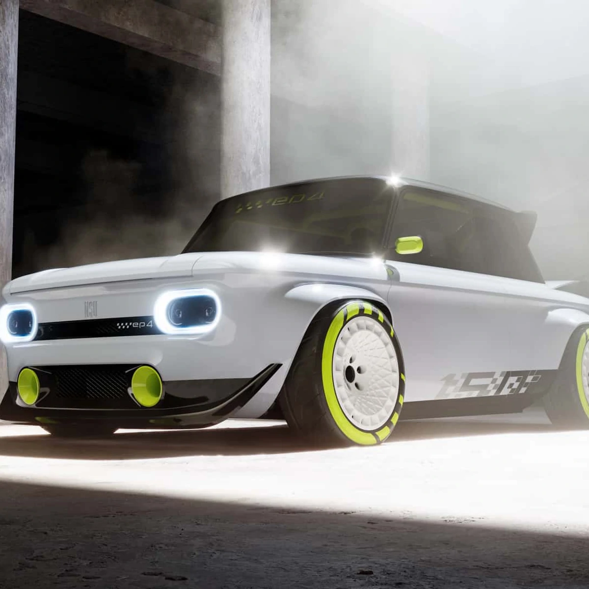 Audi Trainees Transform Classic NSU Prinz Into All-Electric