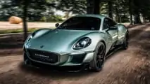 Auto sportiva elettrica Caterham Project V