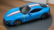 Ferrari Roma French Tricolor Livery