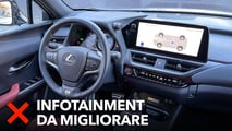 Lexus UX Hybrid 4WD F Sport (2022) - CONTRO -INFOTAINMENT DA MIGLIORARE